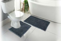 Set of 1 or 2 1000GSM Microfibre Bath Mat - 5 Colours - thumbnail 6