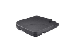 Heavy-Duty Black Cantilever Parasol Base - Weather-Resistant, Four-Piece Design - thumbnail 8