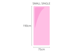 Memory Foam Hybrid Sprung Mattress, 2ft6 Small single, Grey