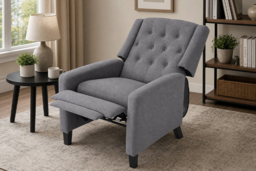 PRICE DROP! Upholstered Recliner Chair with Footrest - thumbnail 6