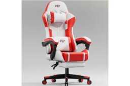EcoFurnix PU Leather Reclining Sofa Chair - Ergonomic Massage, Footrest, Modern Scandi Style - thumbnail 2