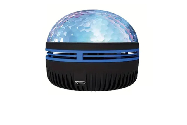 Multifunction LED Galaxy Projection Table Night Light - 360° Rotating, Star Projector, Modern Mood Lighting - image 1
