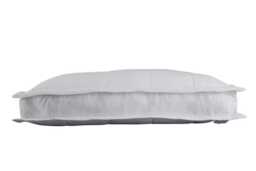 Bamboo Gusset Box Extra-Firm Pillow - Sustainable Microfibre, Hypoallergenic, Support for Back Sleepers, Modern Design - thumbnail 1