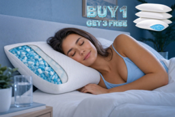 4-Pack Cooling Gel Shredded Memory Foam Pillows - thumbnail 6