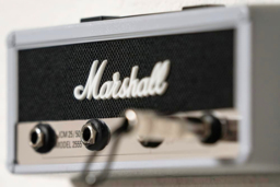 Marshall Metal Guitar Keychain Wall Holder - Quirky Hallway Decor, Easy Install, 20cm - thumbnail 3