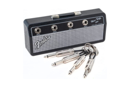 Marshall Metal Guitar Keychain Wall Holder - Quirky Hallway Decor, Easy Install, 20cm - thumbnail 5
