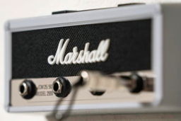 Marshall Metal Guitar Keychain Wall Holder - Quirky Hallway Decor, Easy Install, 20cm - thumbnail 7