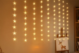 USB LED Star String Lights - Remote Control, Energy Efficient, Indoor/Outdoor, 3m or 6m - thumbnail 2