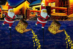 Santa Watering Can Solar Garden Light - 1pc or 2pcs - thumbnail 7