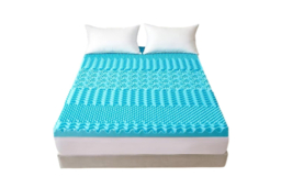 PRICE DROP! Cooling 7-Zone Memory Foam Mattress Topper - Hypoallergenic, Breathable, Multiple UK Sizes & Depths - thumbnail 7