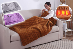 PRICE DROP! January Sale! Cosy USB Powered Rechargeable Heated Blanket - thumbnail 3