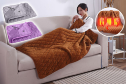 PRICE DROP! January Sale! Cosy USB Powered Rechargeable Heated Blanket - thumbnail 7