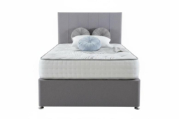 Leon Divan Bed with Mattress - 6 Sizes, 7 Colours & Storage Options - thumbnail 5