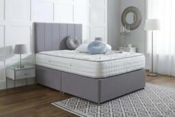 Leon Divan Bed with Mattress - 6 Sizes, 7 Colours & Storage Options - thumbnail 3