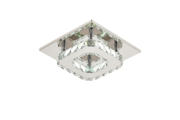 Crystal LED Semi-Flush Ceiling Light - thumbnail 5