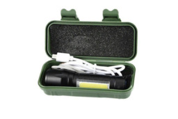 Portable Military Grade Rechargeable LED Torch - Super Bright, Lightweight Home Emergency Light - thumbnail 3