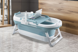 Adult Foldable Home Spa Bathtub with Cover - Relaxation Oasis - thumbnail 4