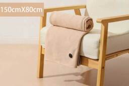 USB Electric Heated Blanket Shawl with Adjustable Temperature - 3 Colours - thumbnail 4
