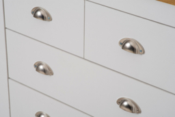 Chest Of Drawers - White & Oak Colour - thumbnail 7