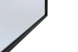 Vintage- Arched Black Metal Framed Mirror - thumbnail 8