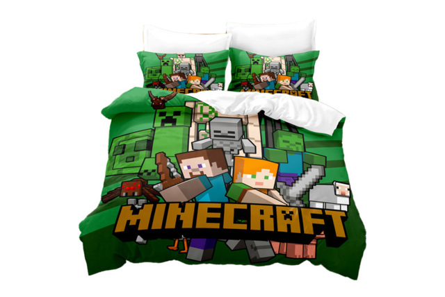 Cartoon  ce Duvet Cover Set - Soft Polyester, Machine Washable, 12 Styles, Single/Double/King - image 1