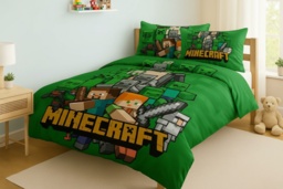 Cartoon  ce Duvet Cover Set - Soft Polyester, Machine Washable, 12 Styles, Single/Double/King - thumbnail 2