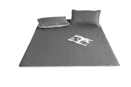 PRICE DROP! Hotel Quality Quilted Cooling Mattress Pad Set - 4 Sizes, 7 Colours, Breathable Polyester - thumbnail 7