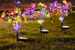 Solar Butterfly LED Garden Lights - 2 Pack - thumbnail 4