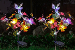 Solar Butterfly LED Garden Lights - 2 Pack - thumbnail 5