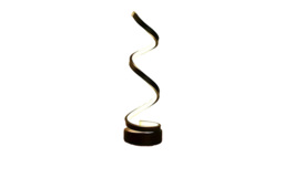 LED Spiral Table Lamp - Energy Efficient, Adjustable Modes, Modern Design