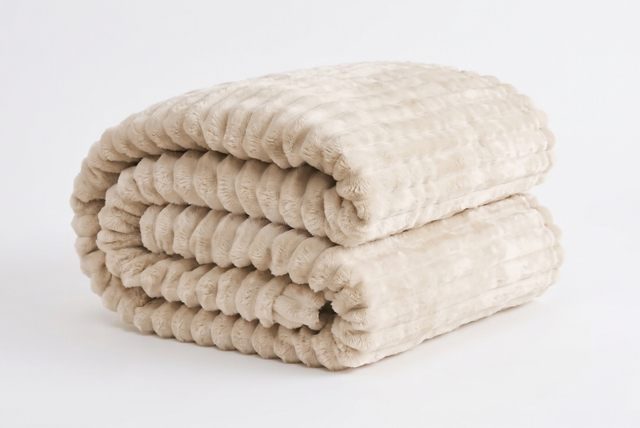 Soft Rabbit Faux Fur Throw Blanket - image 1