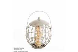 Squirrel-Proof Bird Feeder - Weather-Resistant Steel, Songbird Safe, 4-Fatball Capacity - thumbnail 1