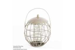 Squirrel-Proof Bird Feeder - Weather-Resistant Steel, Songbird Safe, 4-Fatball Capacity - thumbnail 3