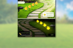 Solar LED Duck String Lights - Outdoor Fun - thumbnail 4