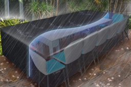 Waterproof Oxford Garden Furniture Cover - Weather-Resistant, Multi-Size - thumbnail 8