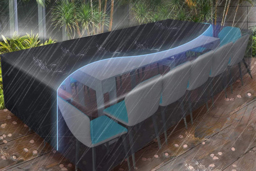 Waterproof Oxford Garden Furniture Cover - Weather-Resistant, Multi-Size - thumbnail 4