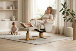 Waterford Swivel Recliner Chair with Footstool - Modern Home Comfort - thumbnail 2