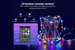 SMART App Controlled LED String Lights - USB Powered, Indoor/Outdoor, 5m or 10m Options - thumbnail 4