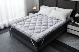PRICE DROP! Shredded Memory Foam Mattress Topper - Hotel Quality, 5 Sizes, Removable Cover - thumbnail 2