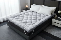 PRICE DROP! Shredded Memory Foam Mattress Topper - Hotel Quality, 5 Sizes, Removable Cover - thumbnail 6