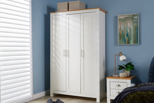 Camden Oak Effect Wardrobe - 1, 2 or 3 Door Contemporary Bedroom Storage with Hanging Rail - image 1