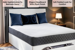 White Ivy Plush Divan Bed, Mattress & Optional Front Storage - 6 Sizes - thumbnail 4