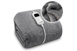 PRICE DROP! Super King Faux Fur Electric Heated Throws