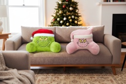Lumbar Support Pillow - Pink or Green - thumbnail 2