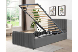 PRICE DROP! Ottoman Divan Bed with Gas Lift Storage & Premium Fabric - Single, Double or King - thumbnail 8