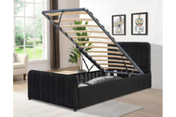 PRICE DROP! Ottoman Divan Bed with Gas Lift Storage & Premium Fabric - Single, Double or King - thumbnail 6