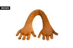 Plush 'Feels Like A Hug' U-Shaped Pillow - Soft Cushion, 2 Sizes & 6 Colours - thumbnail 4