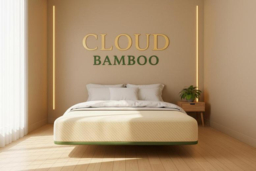 Cloud Bamboo Memory Foam Mattress with Breathable Bamboo Cover and Support - thumbnail 5