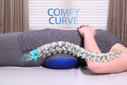 Memory Foam Lumbar Back Support Pillow - Ergonomic, Breathable & Machine Washable - thumbnail 7
