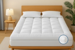 PRICE DROP! Winter Warmth Super Thick 10cm Mattress Topper - 3 sizes! - thumbnail 1